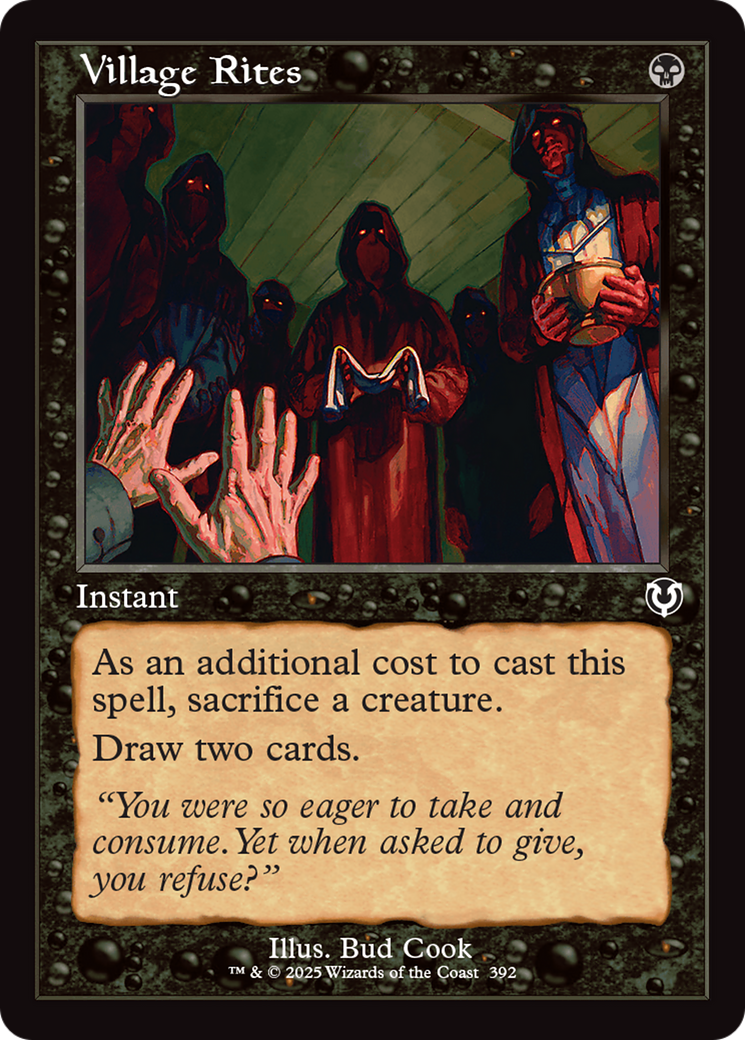Village Rites (Retro Frame) [Innistrad Remastered] - Magic: The Gathering - Card Brawlers | Quebec | Canada |