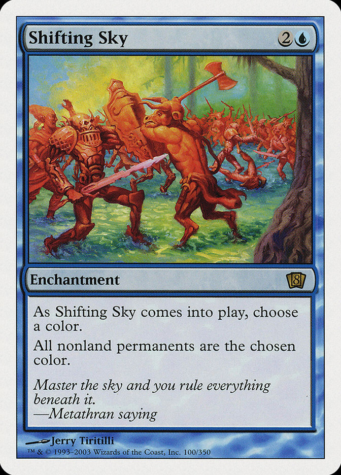 Shifting Sky [Eighth Edition] - Magic: The Gathering - Card Brawlers | Quebec | Canada |