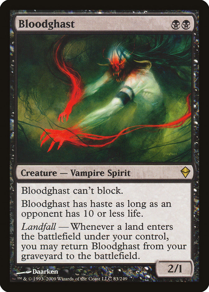Bloodghast [Zendikar] - Magic: The Gathering - Card Brawlers | Quebec | Canada |