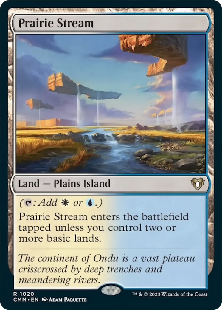 Prairie Stream [Commander Masters] - Magic: The Gathering - Card Brawlers | Quebec | Canada |