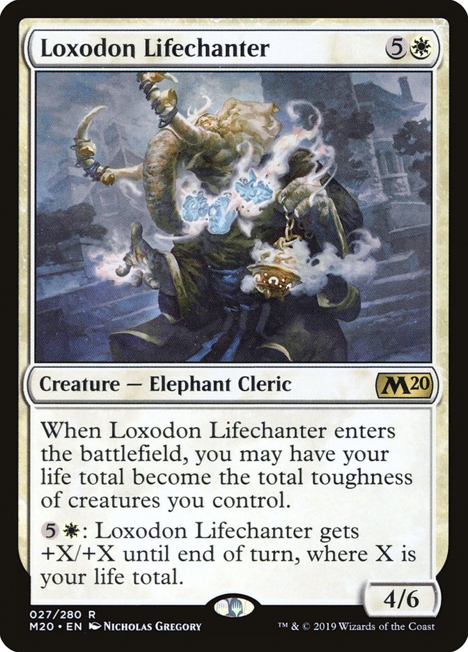 Loxodon Lifechanter [Core Set 2020] - Magic: The Gathering - Card Brawlers | Quebec | Canada |