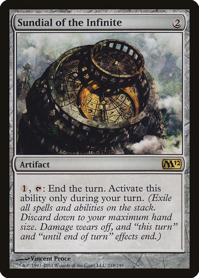 Sundial of the Infinite [Magic 2012] - Magic: The Gathering - Card Brawlers | Quebec | Canada |