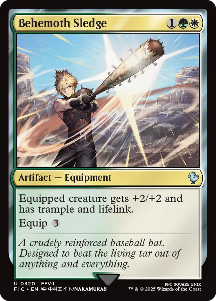 Behemoth Sledge [FINAL FANTASY Commander] - Magic: The Gathering - Card Brawlers | Quebec | Canada |