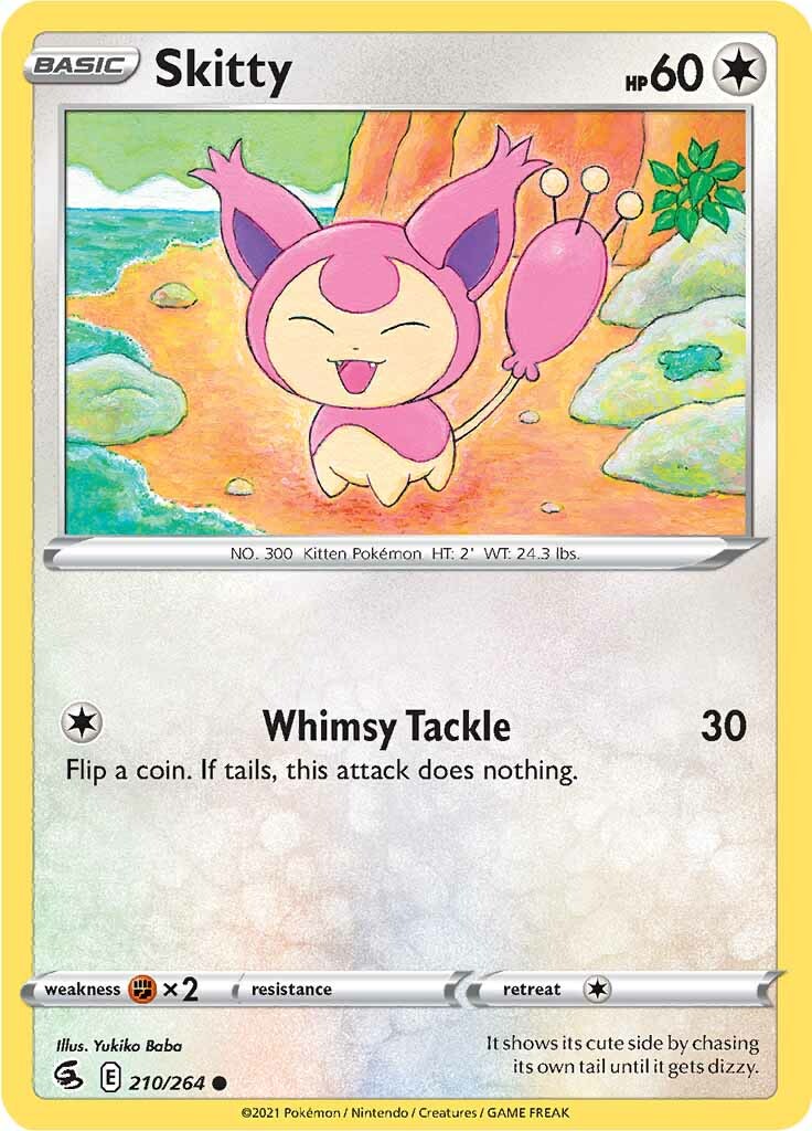 Skitty (210/264) [Sword & Shield: Fusion Strike] - Pokémon - Card Brawlers | Quebec | Canada |