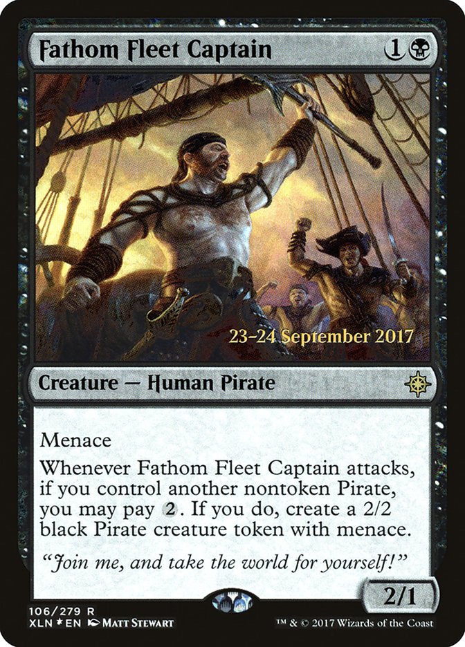 Fathom Fleet Captain [Ixalan Prerelease Promos] - Magic: The Gathering - Card Brawlers | Quebec | Canada |