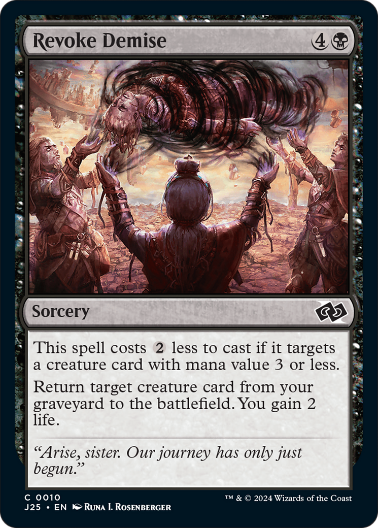 Revoke Demise [Foundations Jumpstart] - Magic: The Gathering - Card Brawlers | Quebec | Canada |