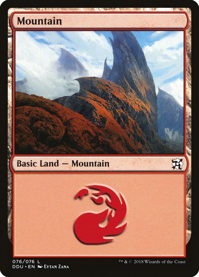 Mountain (76) [Duel Decks: Elves vs. Inventors] - Magic: The Gathering - Card Brawlers | Quebec | Canada |