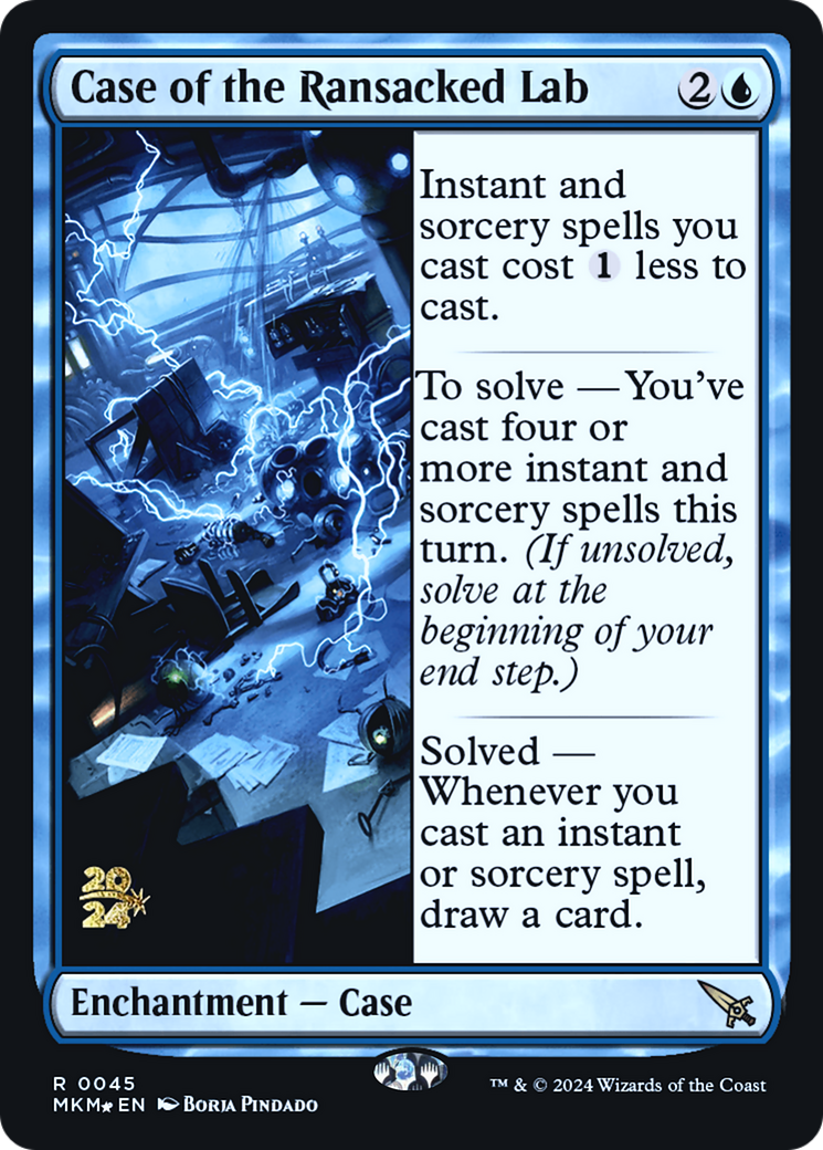 Case of the Ransacked Lab [Murders at Karlov Manor Prerelease Promos] - Magic: The Gathering - Card Brawlers | Quebec | Canada |
