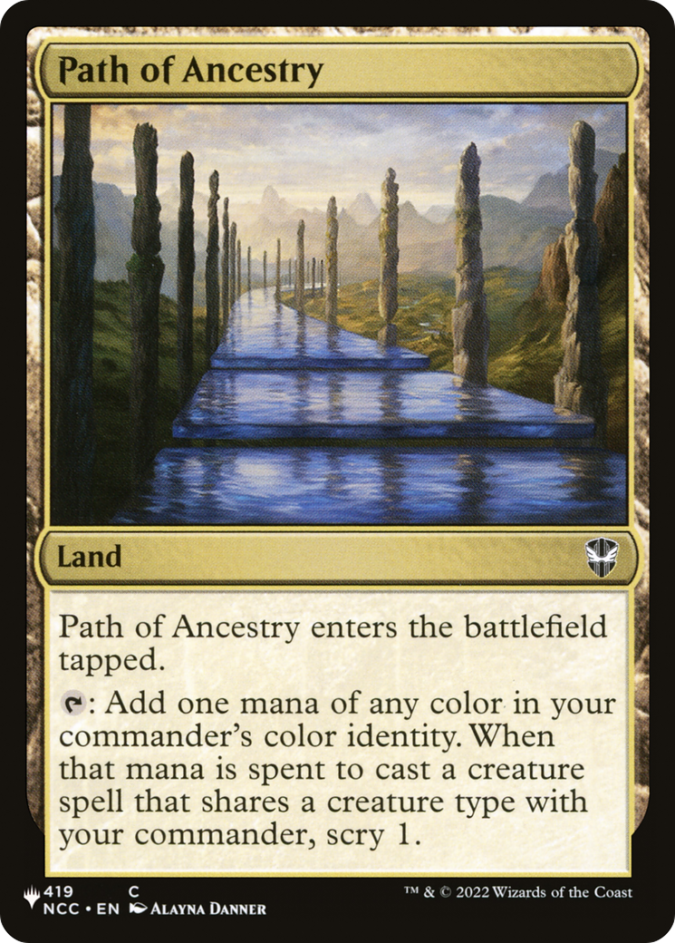 Path of Ancestry (NCC) [The List] - Magic: The Gathering - Card Brawlers | Quebec | Canada |