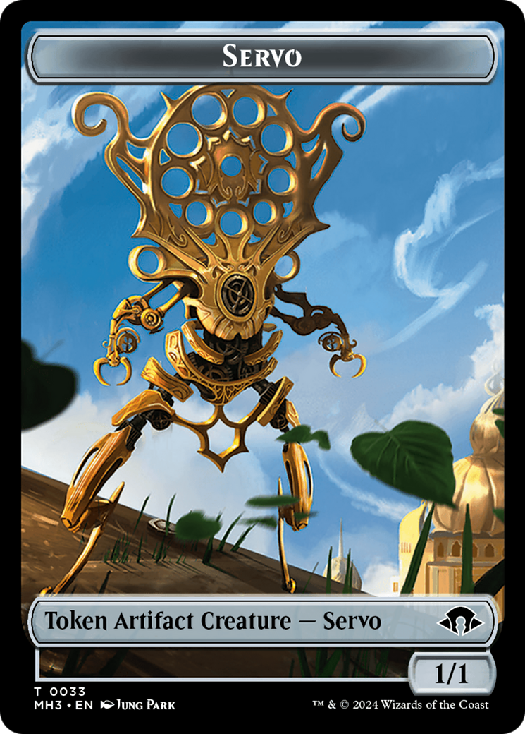 Servo // Spirit (0008) Double-Sided Token [Modern Horizons 3 Tokens] - Magic: The Gathering - Card Brawlers | Quebec | Canada |