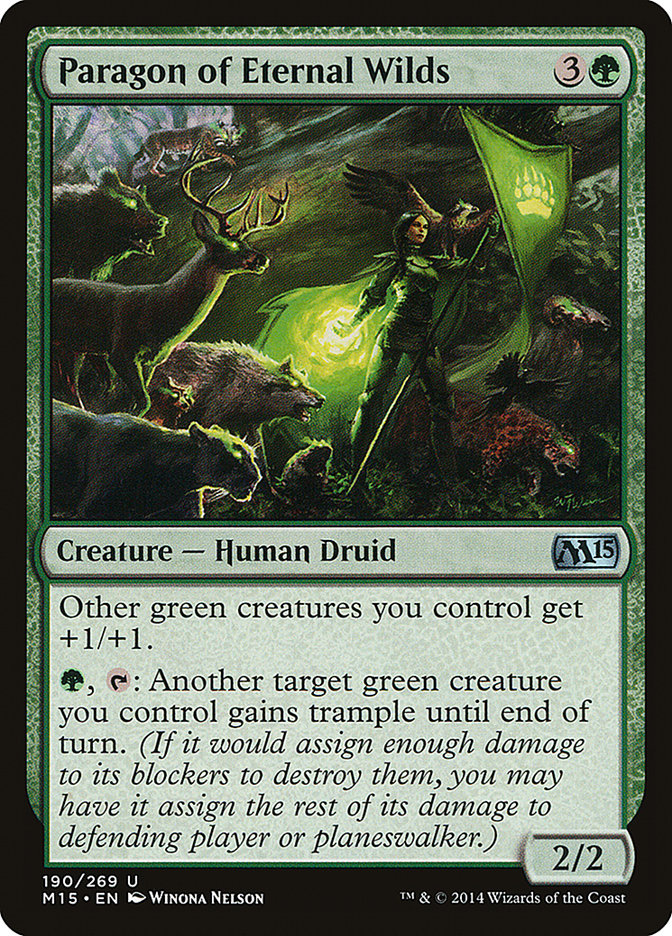 Paragon of Eternal Wilds [Magic 2015] - Magic: The Gathering - Card Brawlers | Quebec | Canada |