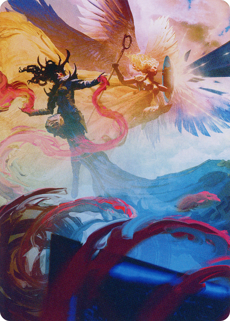 Drana and Linvala Art Card [March of the Machine Art Series] - Magic: The Gathering - Card Brawlers | Quebec | Canada |