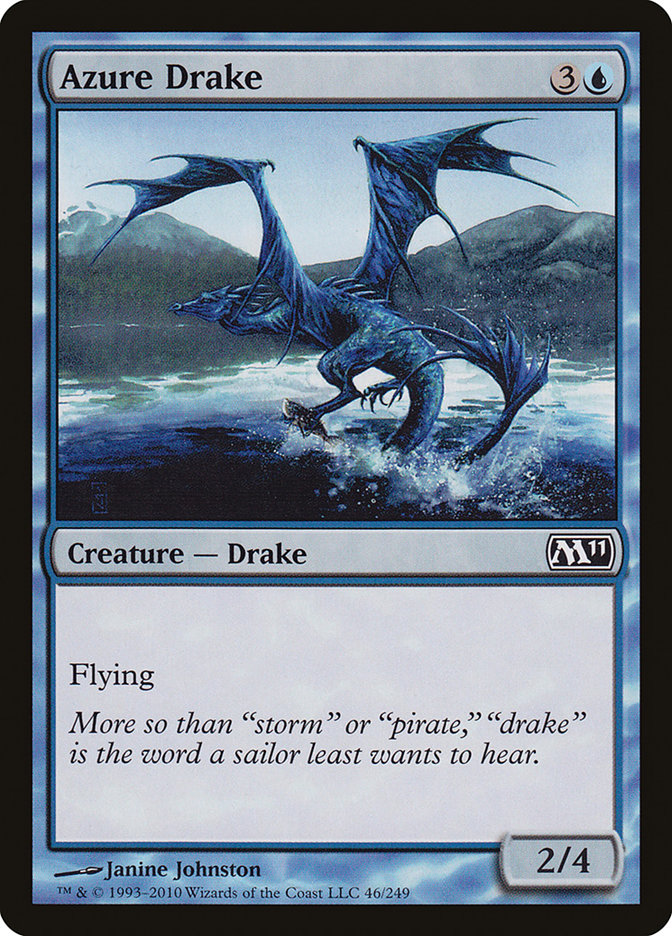 Azure Drake [Magic 2011] - Magic: The Gathering - Card Brawlers | Quebec | Canada |