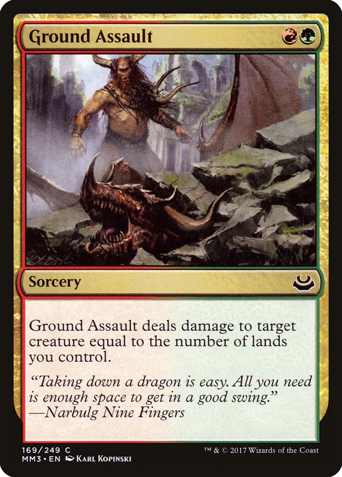 Ground Assault [Modern Masters 2017] - Magic: The Gathering - Card Brawlers | Quebec | Canada |