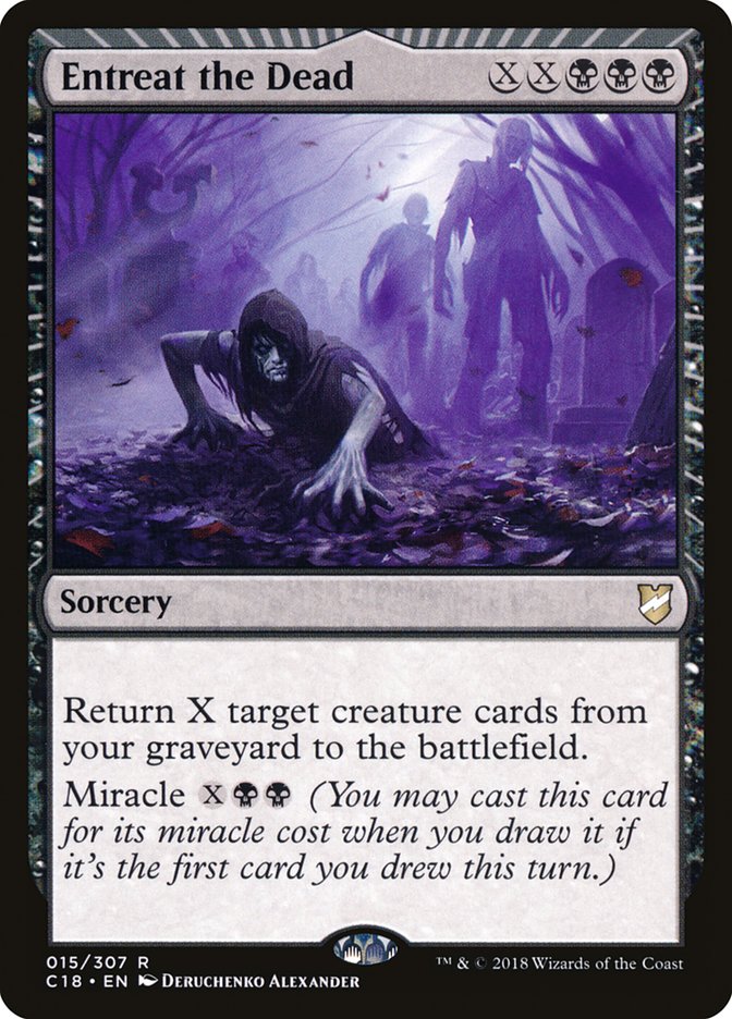 Entreat the Dead [Commander 2018] - Magic: The Gathering - Card Brawlers | Quebec | Canada |