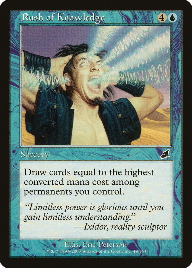 Rush of Knowledge [Scourge] - Magic: The Gathering - Card Brawlers | Quebec | Canada |