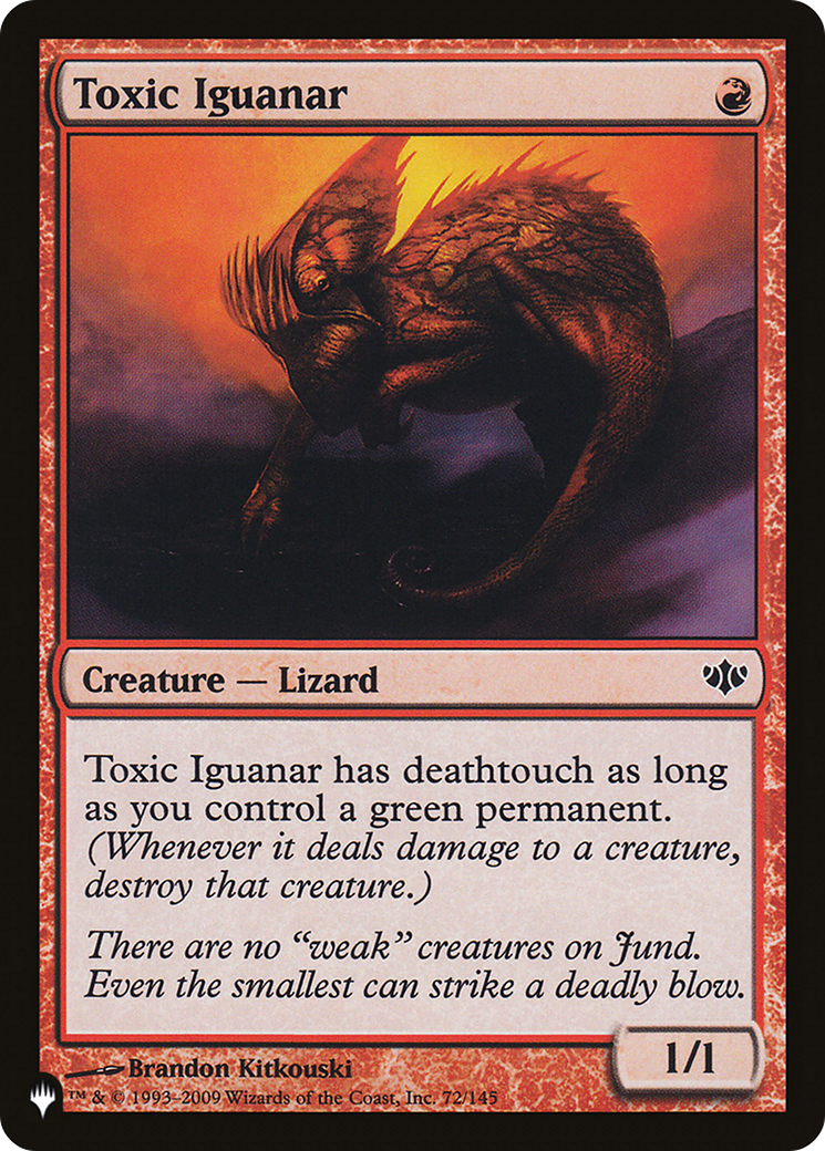 Toxic Iguanar [The List] - Magic: The Gathering - Card Brawlers | Quebec | Canada |