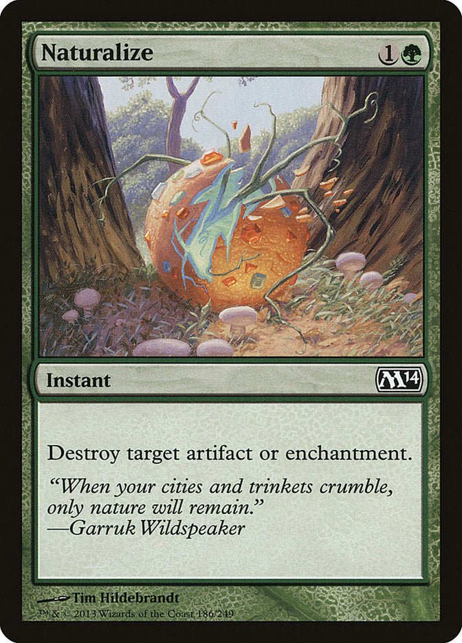 Naturalize [Magic 2014] - Magic: The Gathering - Card Brawlers | Quebec | Canada |