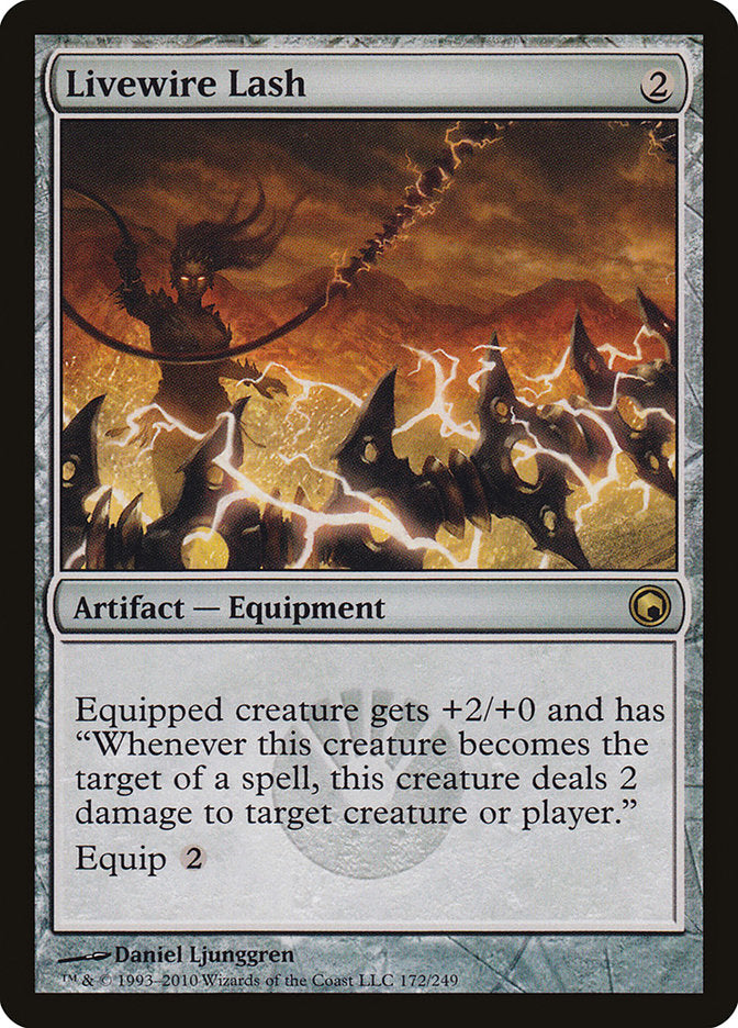 Livewire Lash [Scars of Mirrodin] - Magic: The Gathering - Card Brawlers | Quebec | Canada |