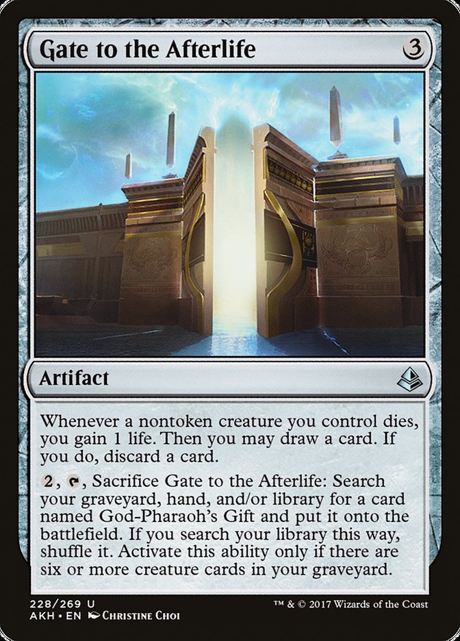 Gate to the Afterlife [Amonkhet] - Magic: The Gathering - Card Brawlers | Quebec | Canada |