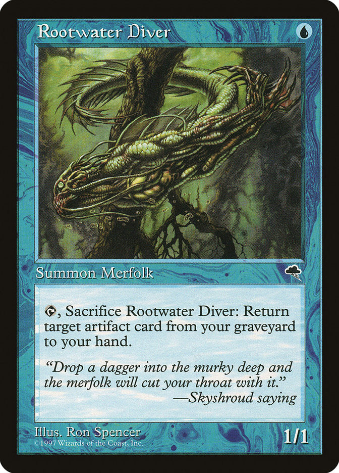 Rootwater Diver [Tempest] - Magic: The Gathering - Card Brawlers | Quebec | Canada |