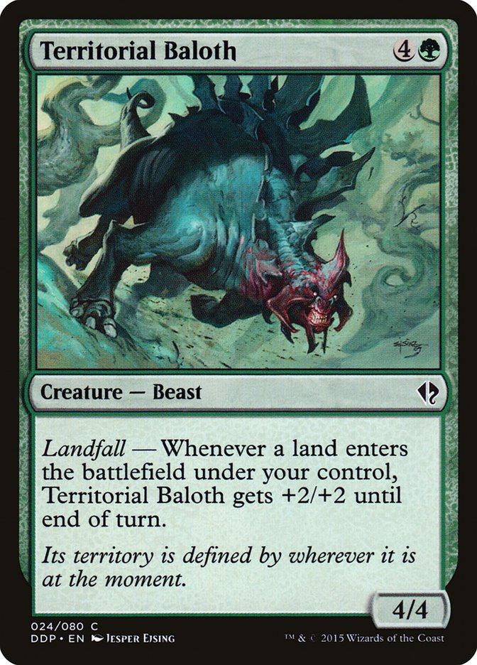 Territorial Baloth [Duel Decks: Zendikar vs. Eldrazi] - Magic: The Gathering - Card Brawlers | Quebec | Canada |