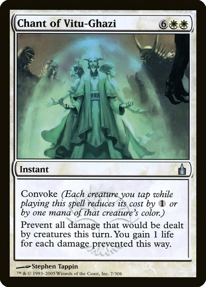 Chant of Vitu-Ghazi [Ravnica: City of Guilds] - Magic: The Gathering - Card Brawlers | Quebec | Canada |