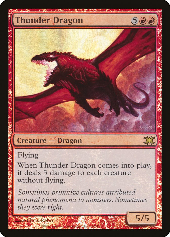 Thunder Dragon [From the Vault: Dragons] - Magic: The Gathering - Card Brawlers | Quebec | Canada |