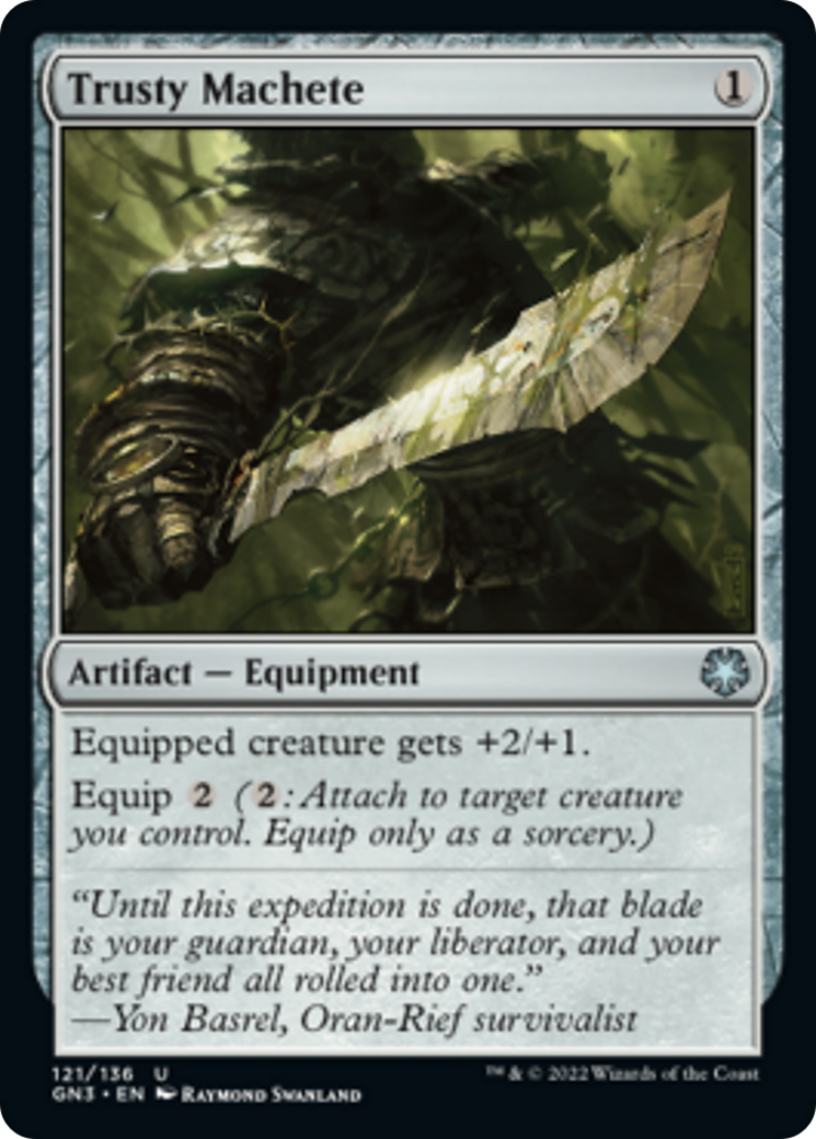 Trusty Machete [Game Night: Free-for-All] - Magic: The Gathering - Card Brawlers | Quebec | Canada |