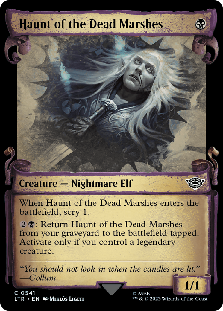 Haunt of the Dead Marshes [The Lord of the Rings: Tales of Middle-Earth Showcase Scrolls] - Magic: The Gathering - Card Brawlers | Quebec | Canada |