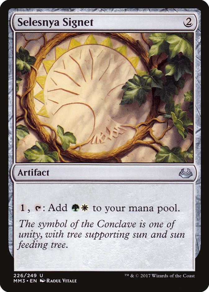 Selesnya Signet [Modern Masters 2017] - Magic: The Gathering - Card Brawlers | Quebec | Canada |