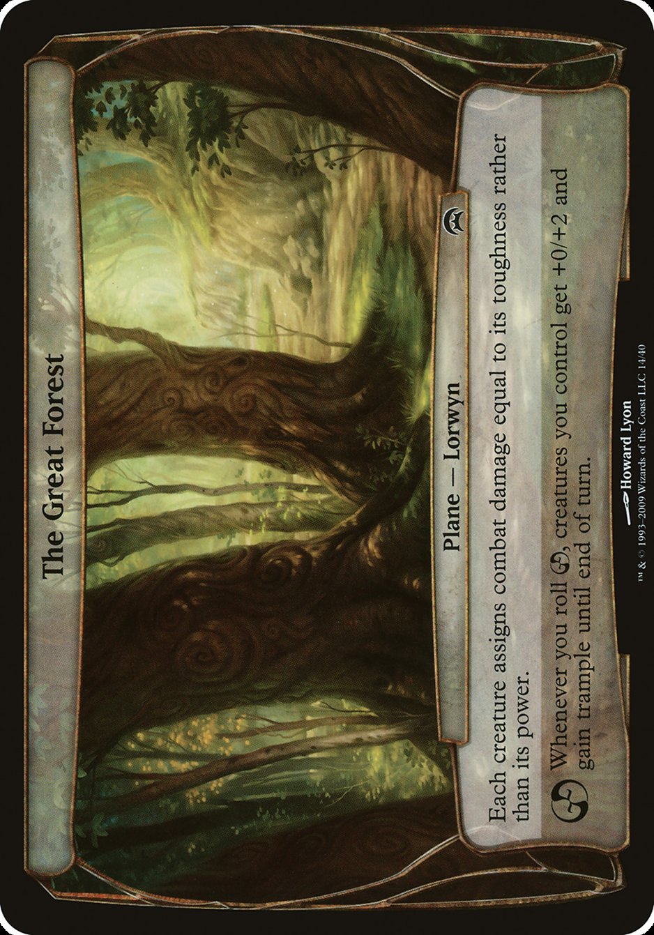 The Great Forest (Planes) [Planechase Planes] - Magic: The Gathering - Card Brawlers | Quebec | Canada |