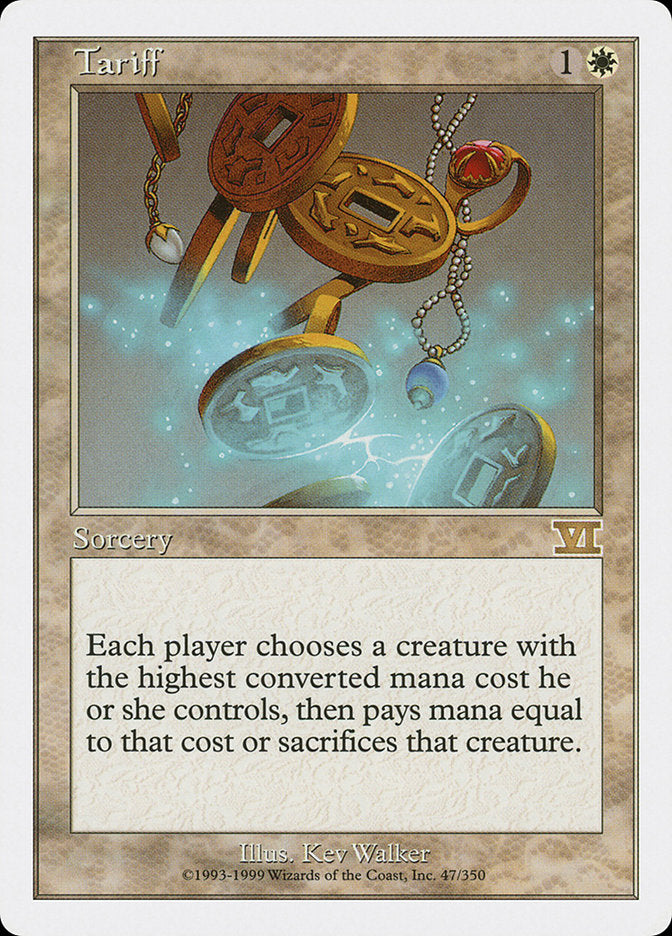 Tariff [Classic Sixth Edition] - Magic: The Gathering - Card Brawlers | Quebec | Canada |
