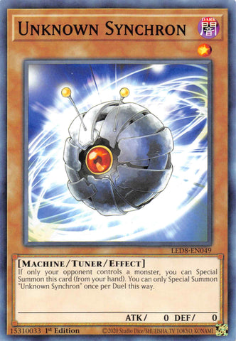 Unknown Synchron [LED8-EN049] Common - Yu-Gi-Oh! - Card Brawlers | Quebec | Canada |