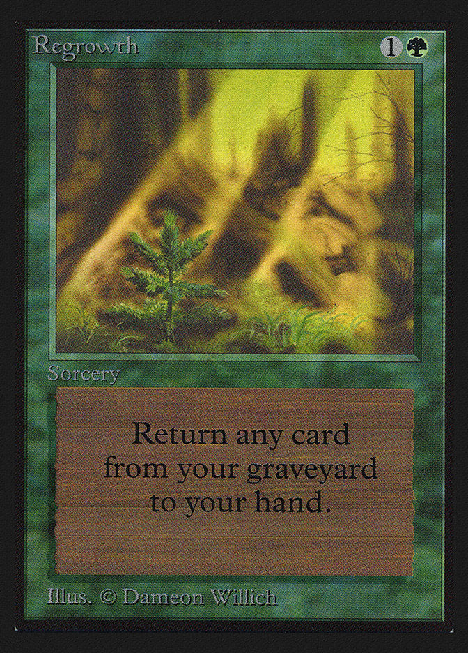 Regrowth [International Collectors' Edition] - Magic: The Gathering - Card Brawlers | Quebec | Canada |
