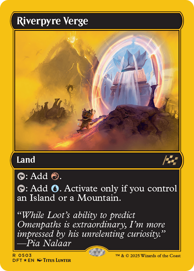 Riverpyre Verge (First-Place Foil) [Aetherdrift] - Magic: The Gathering - Card Brawlers | Quebec | Canada |