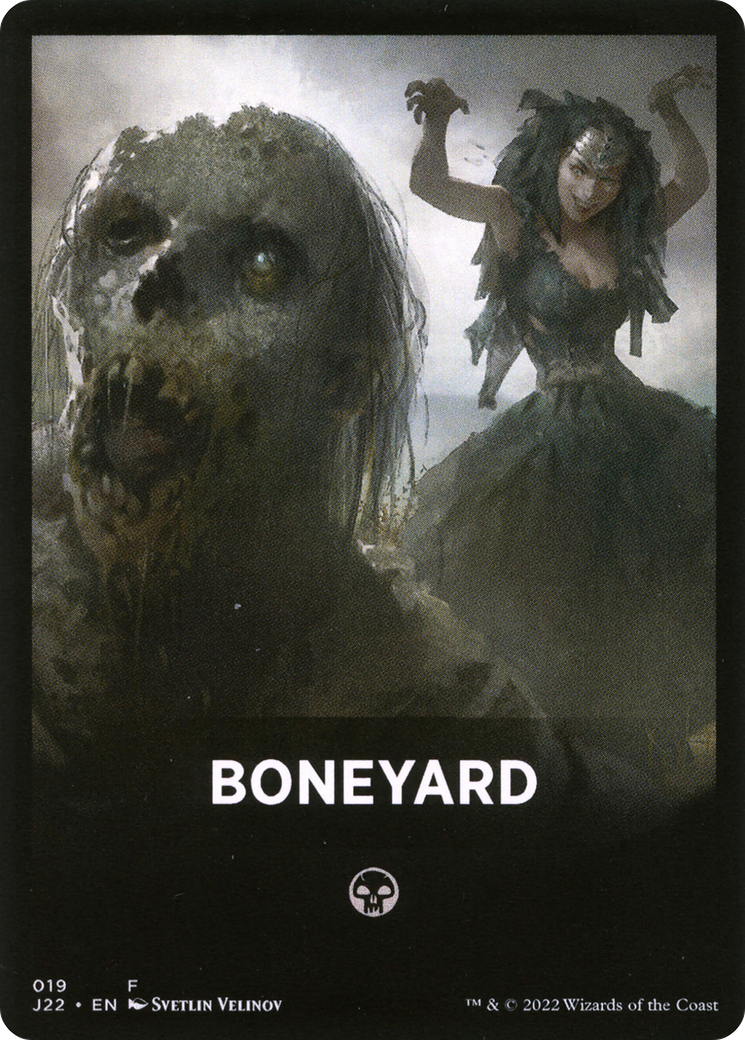 Boneyard Theme Card [Jumpstart 2022 Front Cards] - Magic: The Gathering - Card Brawlers | Quebec | Canada |