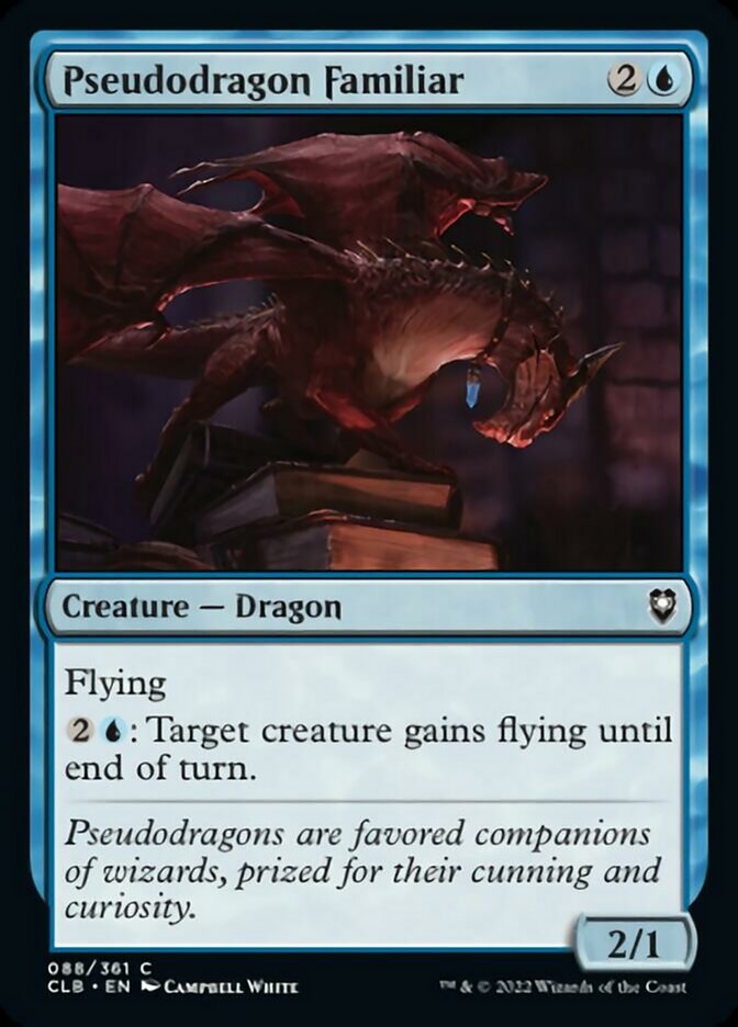 Pseudodragon Familiar [Commander Legends: Battle for Baldur's Gate] - Magic: The Gathering - Card Brawlers | Quebec | Canada |