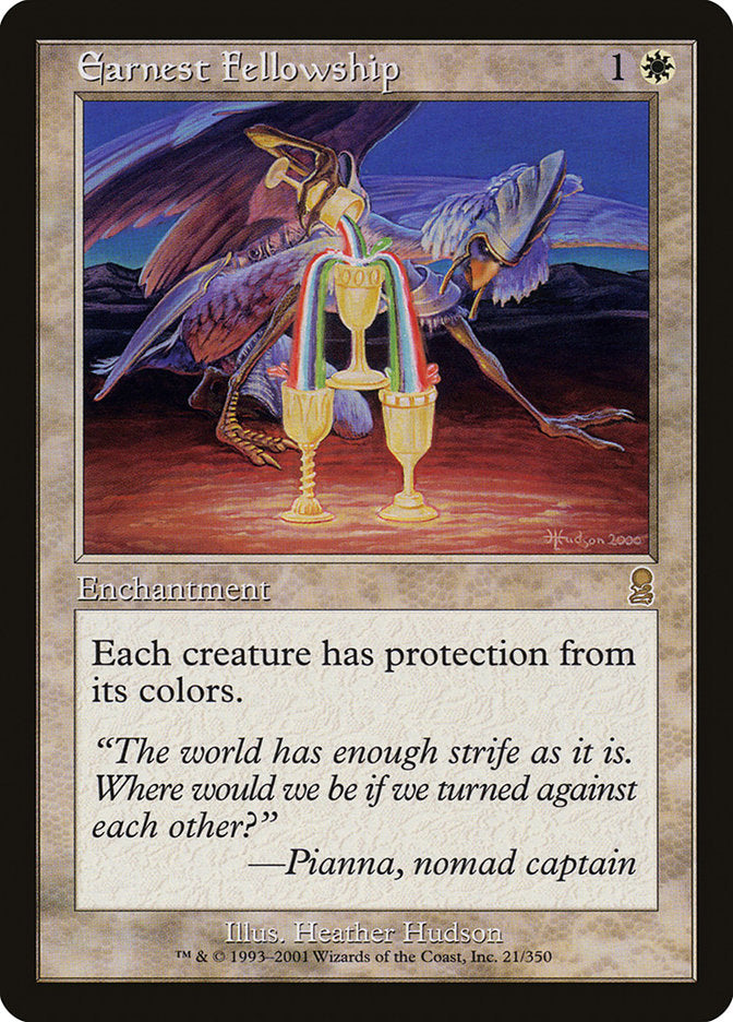 Earnest Fellowship [Odyssey] - Magic: The Gathering - Card Brawlers | Quebec | Canada |