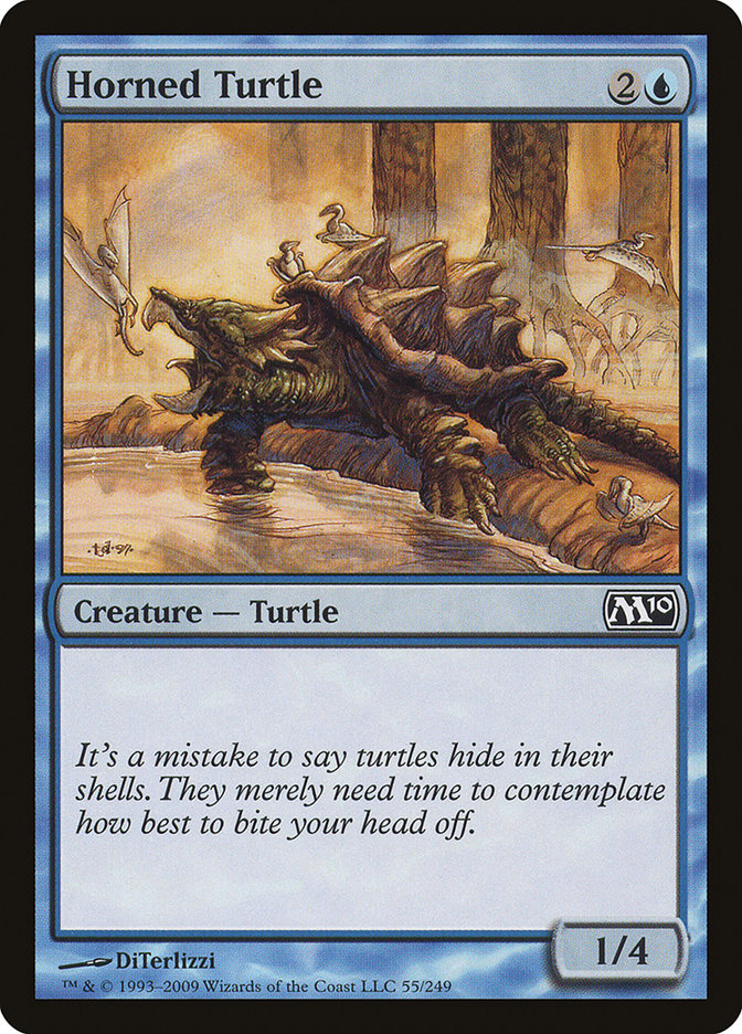 Horned Turtle [Magic 2010] - Magic: The Gathering - Card Brawlers | Quebec | Canada |