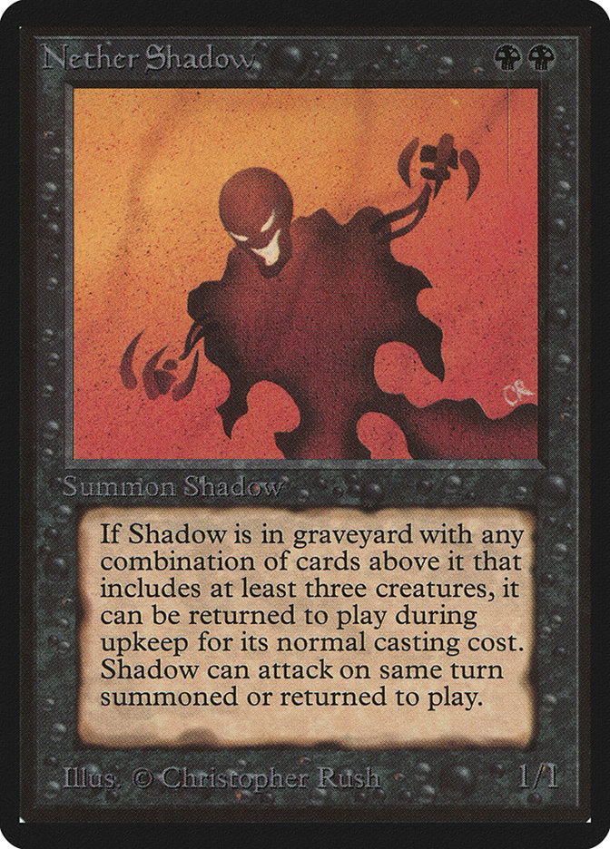 Nether Shadow [Beta Edition] - Magic: The Gathering - Card Brawlers | Quebec | Canada |