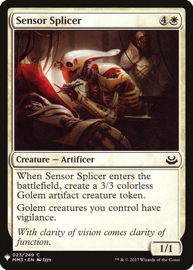 Sensor Splicer [Mystery Booster] - Magic: The Gathering - Card Brawlers | Quebec | Canada |