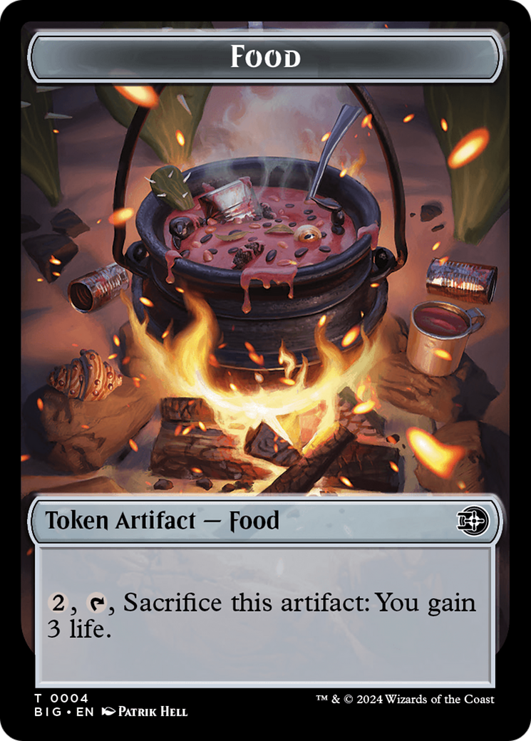 Food Token [Outlaws of Thunder Junction: The Big Score Tokens] - Magic: The Gathering - Card Brawlers | Quebec | Canada |