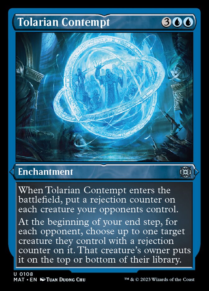 Tolarian Contempt (Foil Etched) [March of the Machine: The Aftermath] - Magic: The Gathering - Card Brawlers | Quebec | Canada |