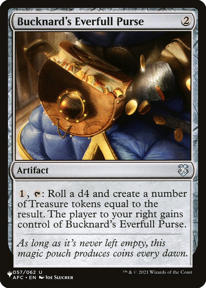 Bucknard's Everfull Purse [The List] - Magic: The Gathering - Card Brawlers | Quebec | Canada |