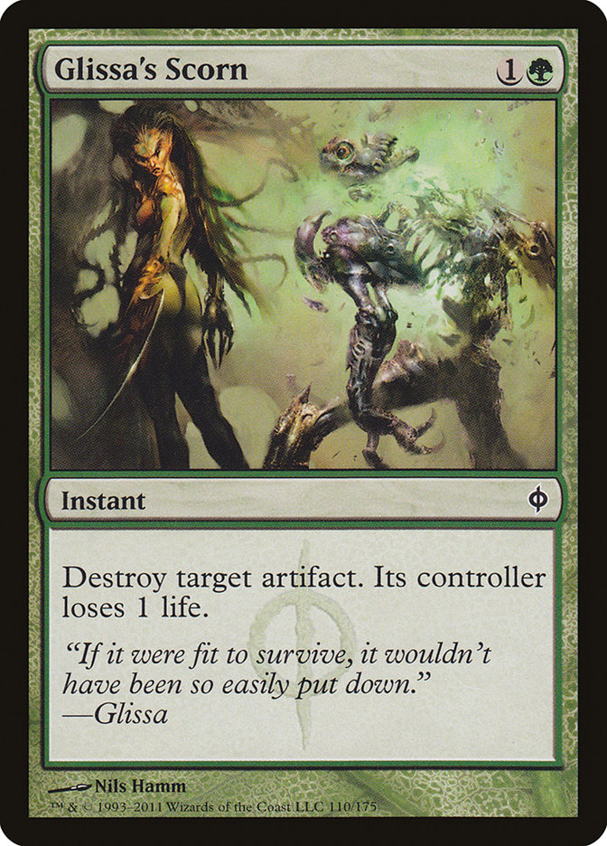 Glissa's Scorn [New Phyrexia] - Magic: The Gathering - Card Brawlers | Quebec | Canada |