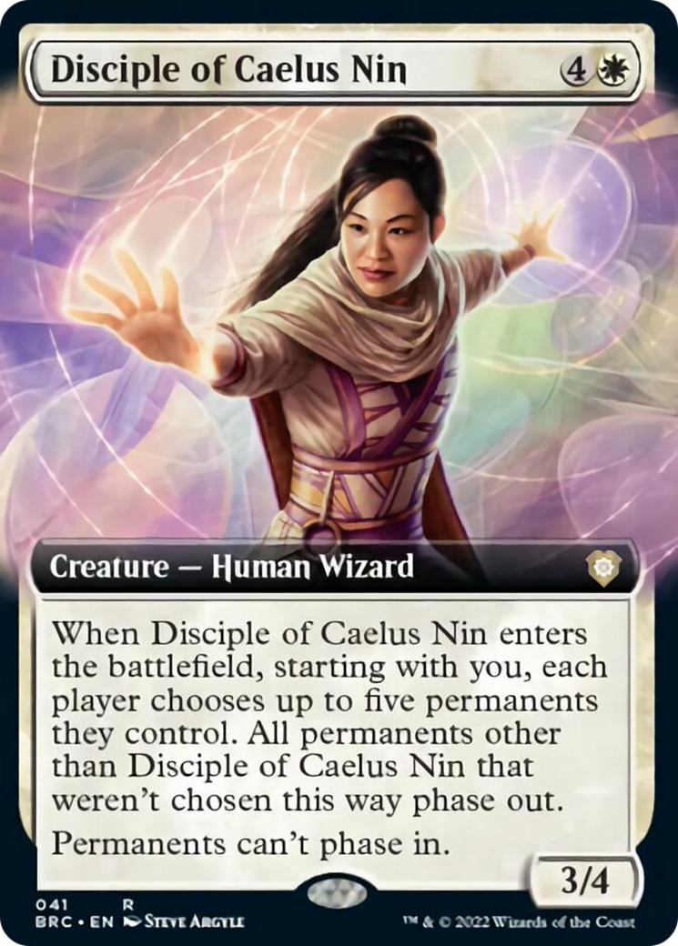 Disciple of Caelus Nin (Extended Art) [The Brothers' War Commander] - Magic: The Gathering - Card Brawlers | Quebec | Canada |