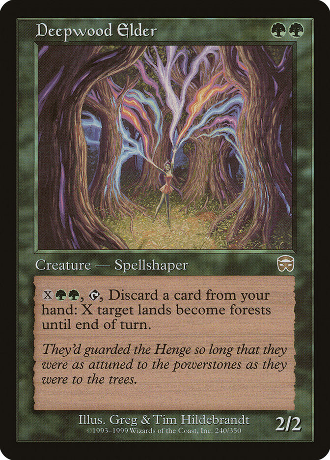Deepwood Elder [Mercadian Masques] - Magic: The Gathering - Card Brawlers | Quebec | Canada |