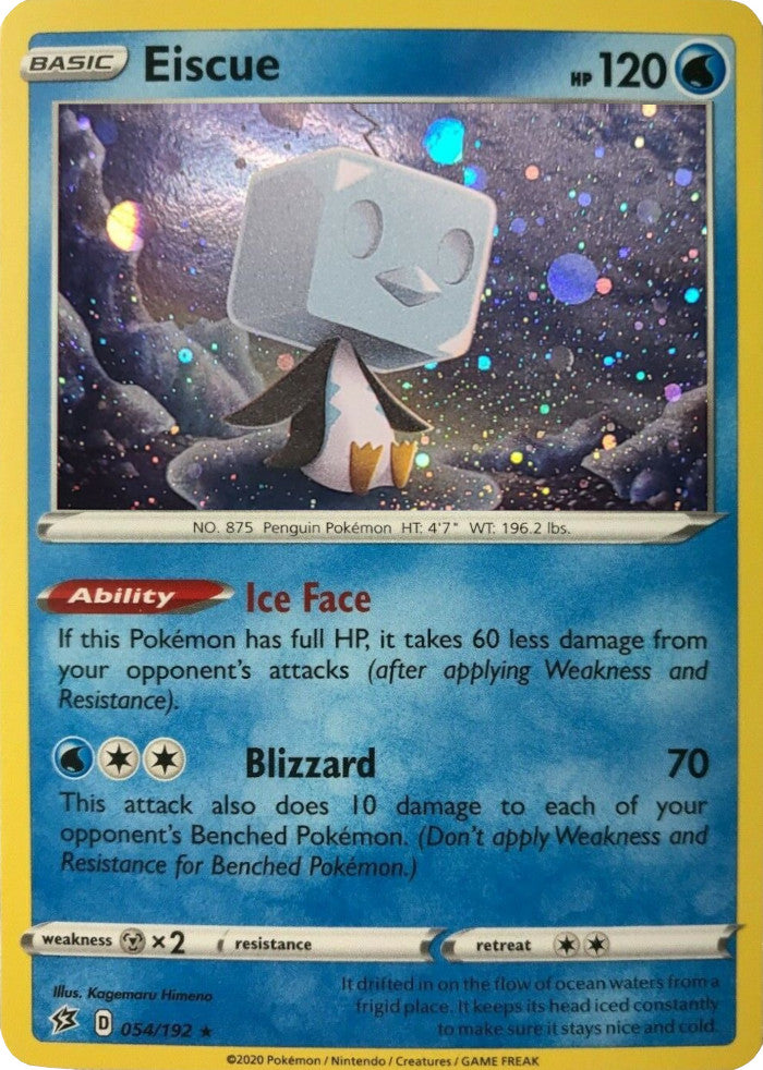 Eiscue (054/192) (Cosmos Holo) [Sword & Shield: Rebel Clash] - Pokémon - Card Brawlers | Quebec | Canada |