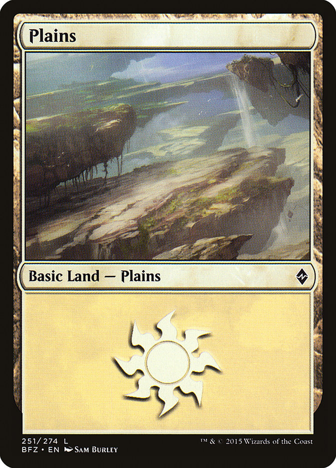 Plains (251) [Battle for Zendikar] - Magic: The Gathering - Card Brawlers | Quebec | Canada |